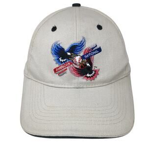 American National Washington Mutual Baseball Cap Beige One Size Kick10 Pro Gear